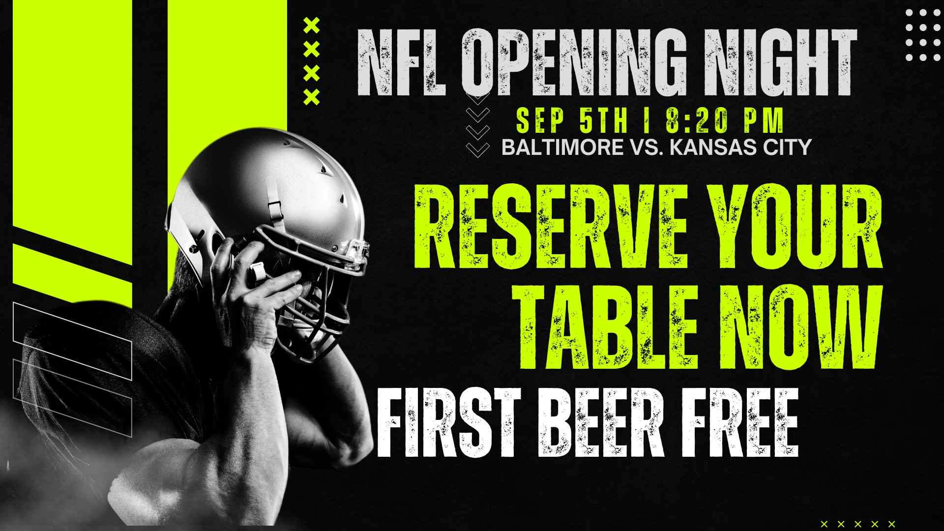 NFL Opening Night Watch Party at Decision Tactical in Sanford, FL