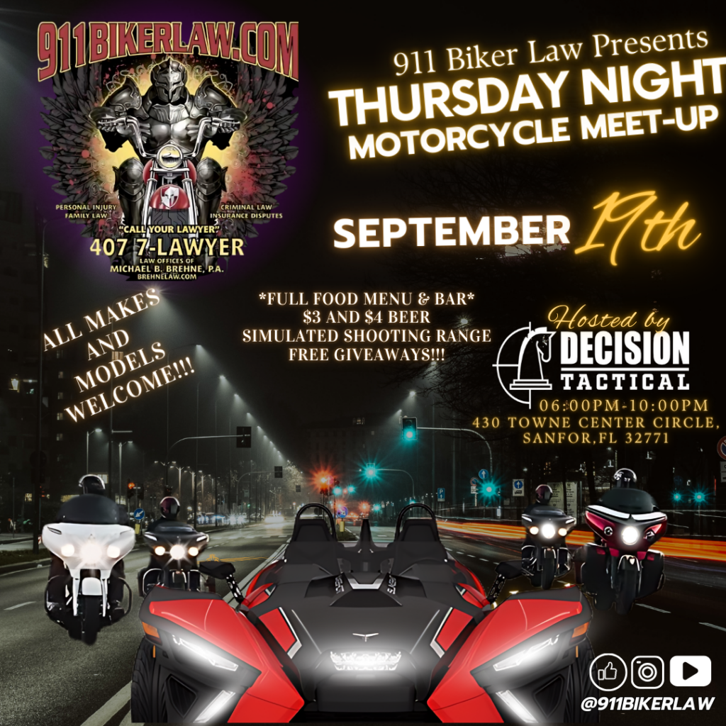 Bike Night Thursday September 19, 2024 at Decision Tactical