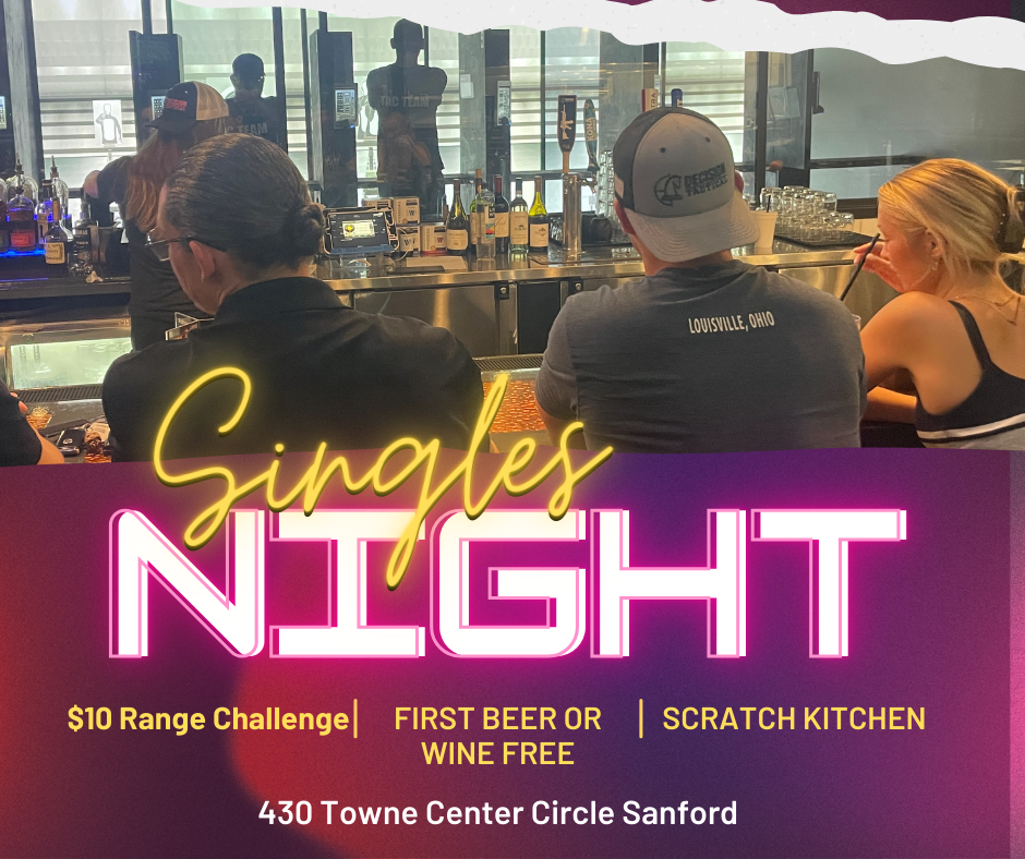 Singles Night at Decision Tactical in Sanford, FL every Tuesday