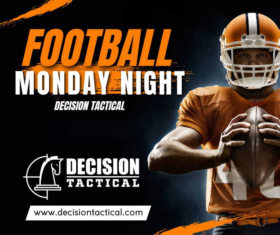 Monday night football in Sanford, FL's best sports bar, Decision Tactical