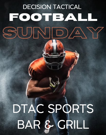 NFL Sunday Football Sanford Sports Bar Decision Tactical